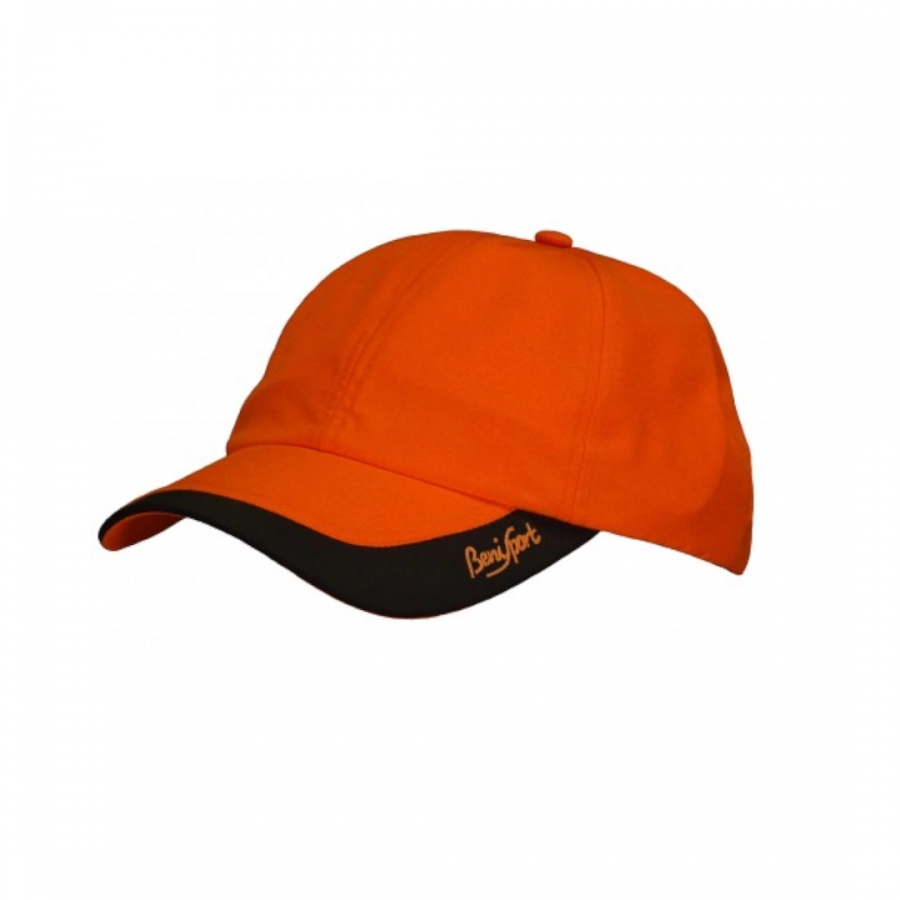 Gorra 5 Paneles Naranja Fluor